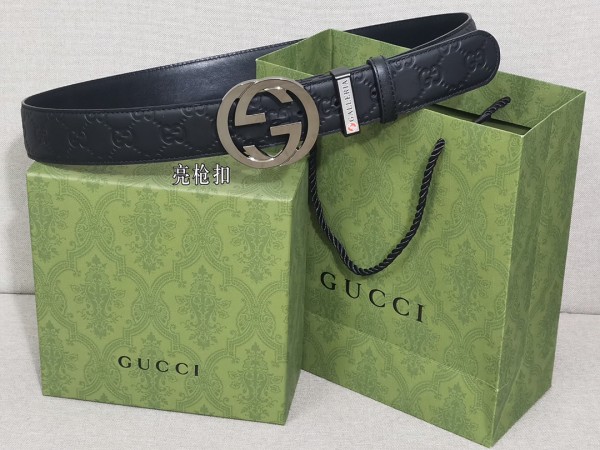 Streetwear  Belt Gucci Signature
