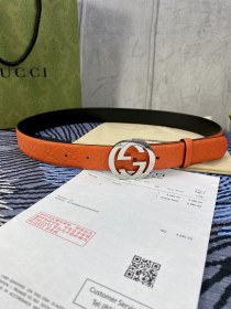 Streetwear  Belt Gucci Signature