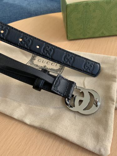 Streetwear  Belt Gucci Signature