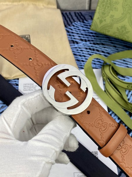 Streetwear  Belt Gucci Signature