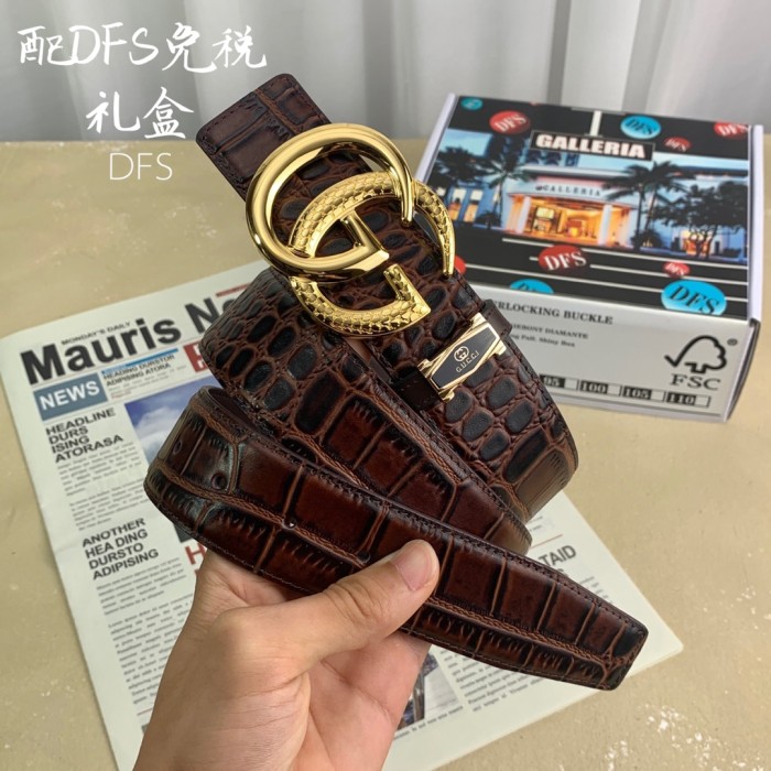 Streetwear  Belt Gucci MADE IN ITALY