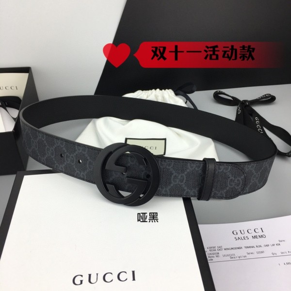Streetwear  Belt Gucci 160857
