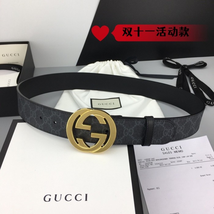 Streetwear  Belt Gucci 160858