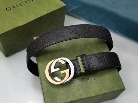 Streetwear  Belt Gucci Signature