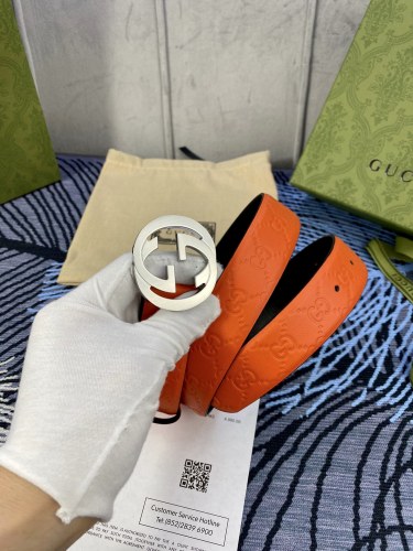 Streetwear  Belt Gucci Signature