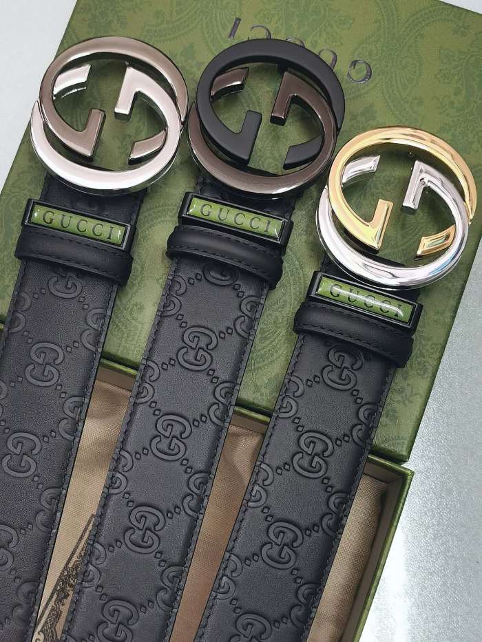 Streetwear  Belt Gucci Signature