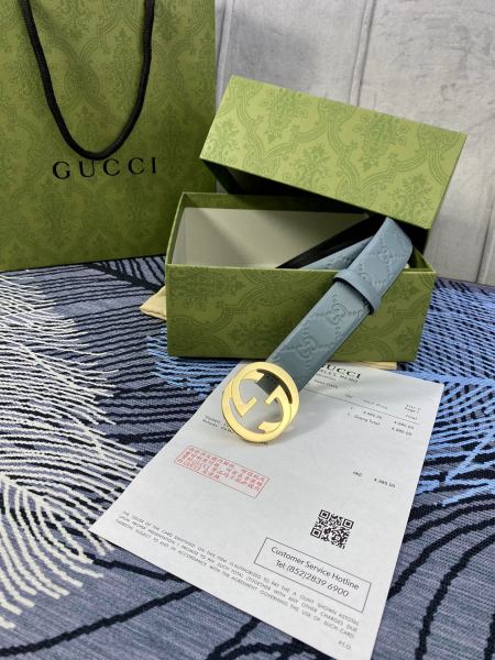 Streetwear  Belt Gucci Signature