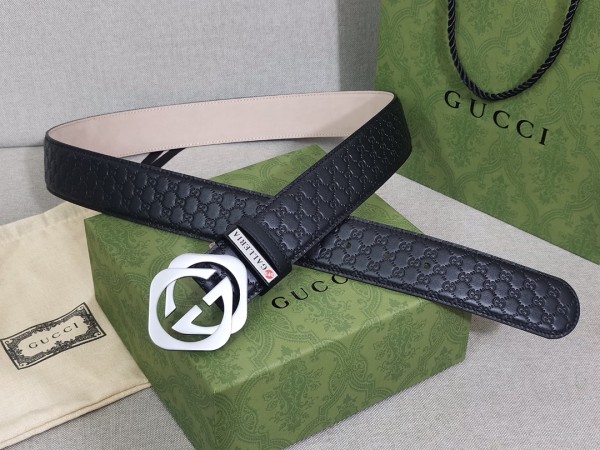  Streetwear Belt Gucci Signature 