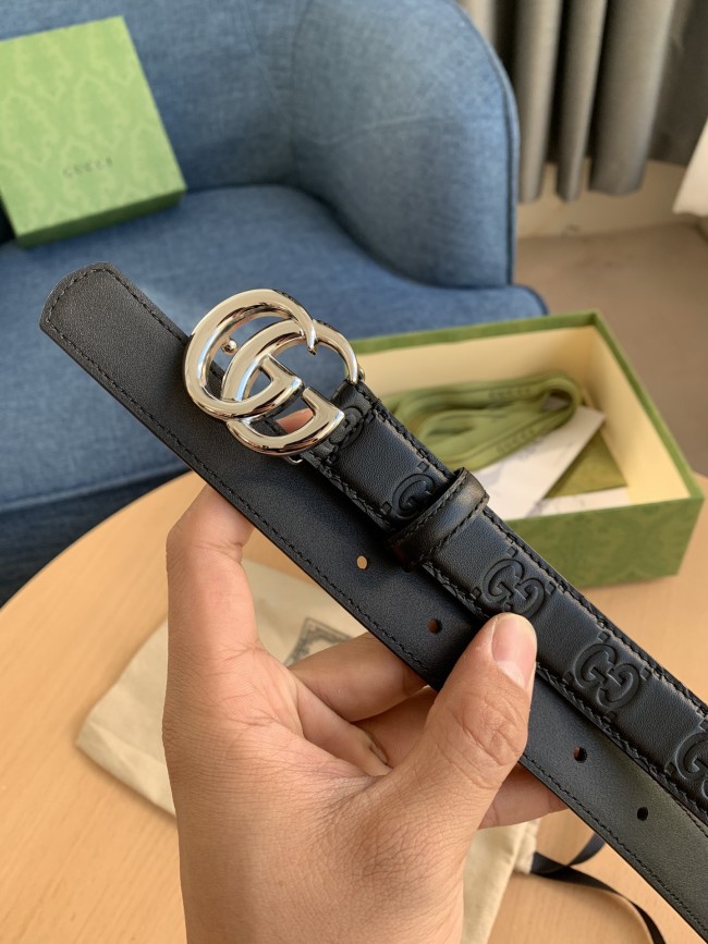 Streetwear  Belt Gucci Signature