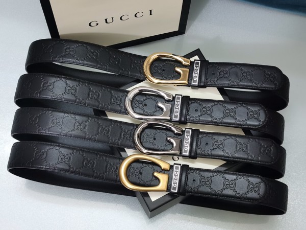 Streetwear  Belt Gucci Signature