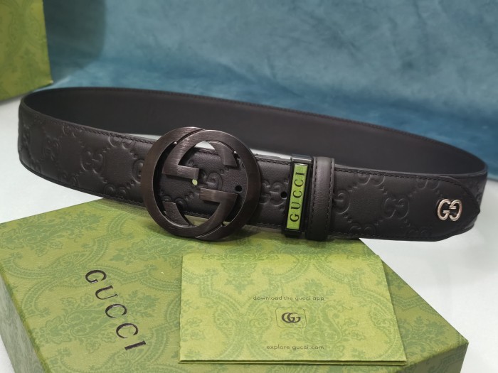 Streetwear  Belt Gucci Signature