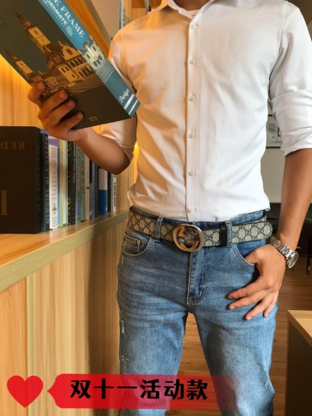 Streetwear  Belt Gucci 160854