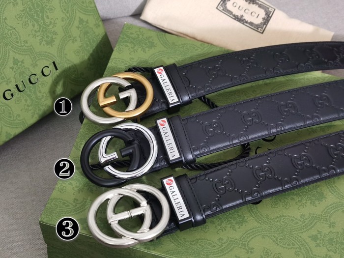 Streetwear  Belt Gucci Signature