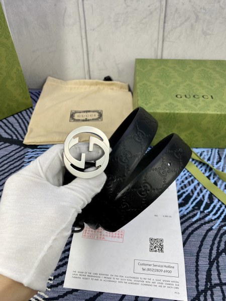Streetwear  Belt Gucci Signature