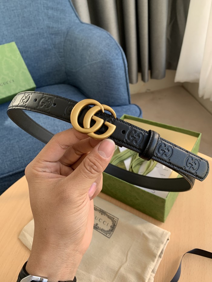 Streetwear  Belt Gucci Signature