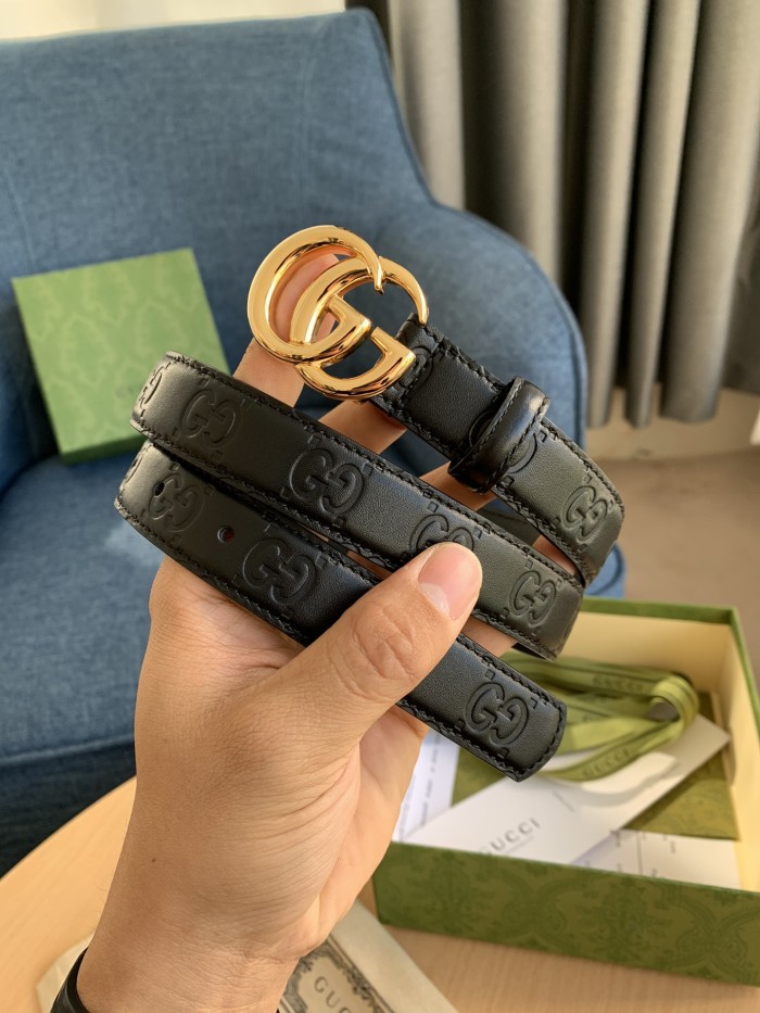 Streetwear  Belt Gucci Signature