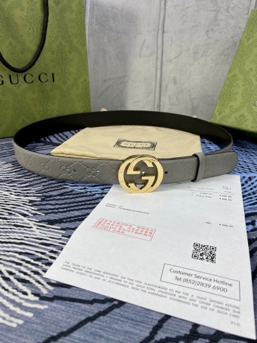 Streetwear  Belt Gucci Signature