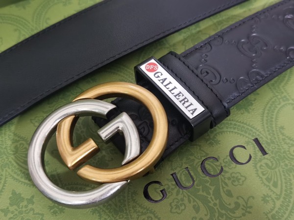 Streetwear  Belt Gucci Signature