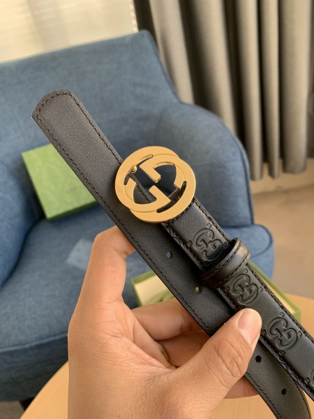 Streetwear  Belt Gucci Signature