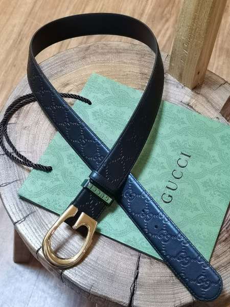 Streetwear  Belt Gucci Signature