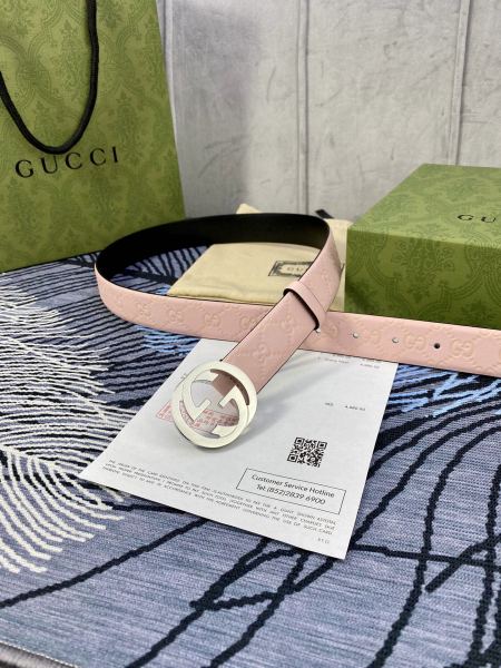 Streetwear  Belt Gucci Signature