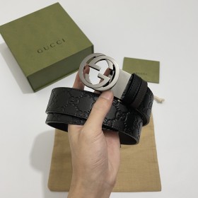 Streetwear  Belt Gucci Signature