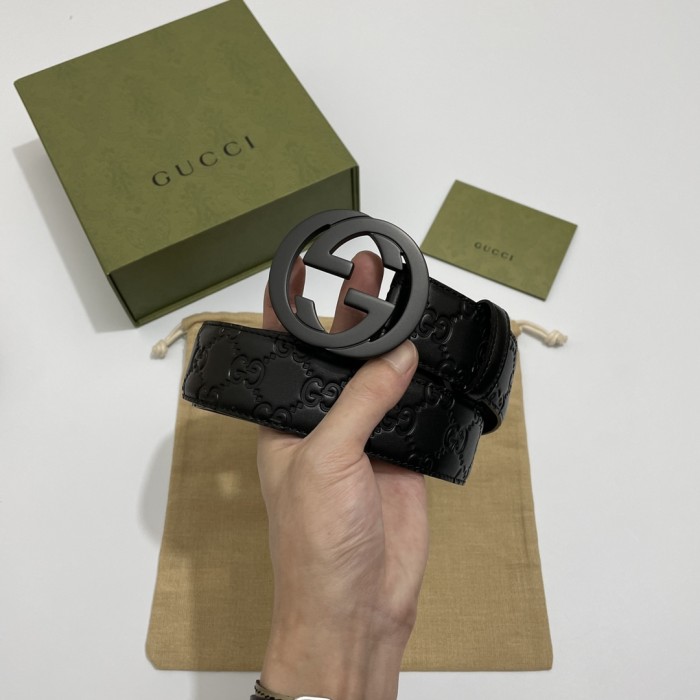 Streetwear  Belt Gucci Signature