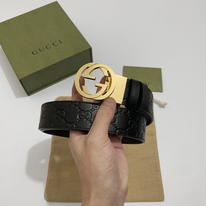 Streetwear  Belt Gucci Signature