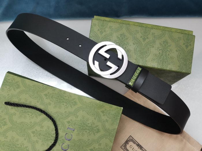 Streetwear  Belt Gucci 160541