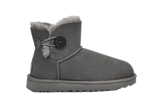 UGG Mini Bailey Button II Grey (Women's)