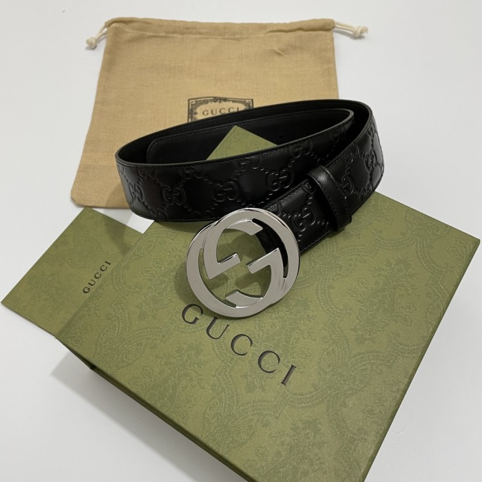 Streetwear  Belt Gucci Signature