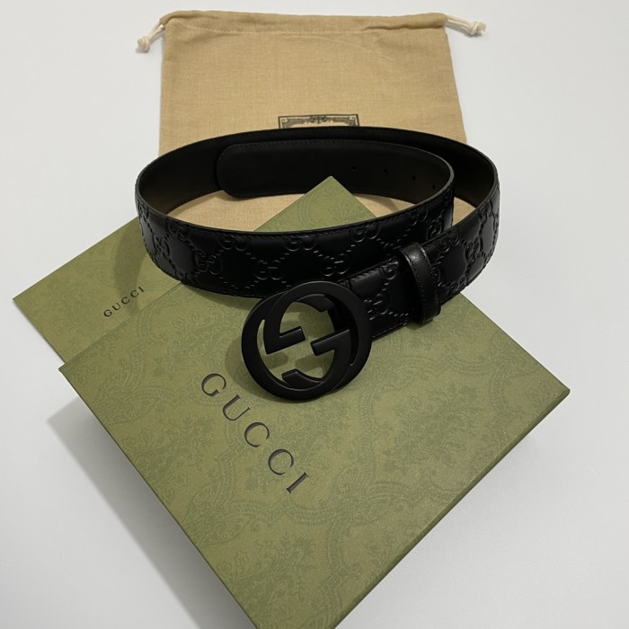 Streetwear  Belt Gucci Signature