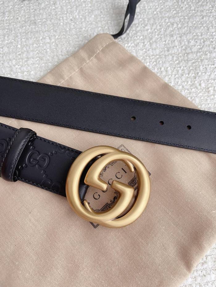 Streetwear  Belt Gucci Signature