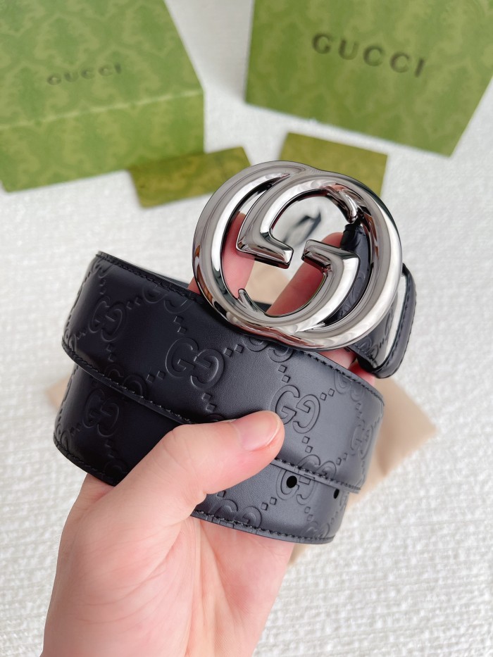 Streetwear  Belt Gucci Signature