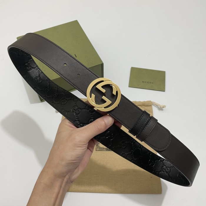 Streetwear  Belt Gucci Signature