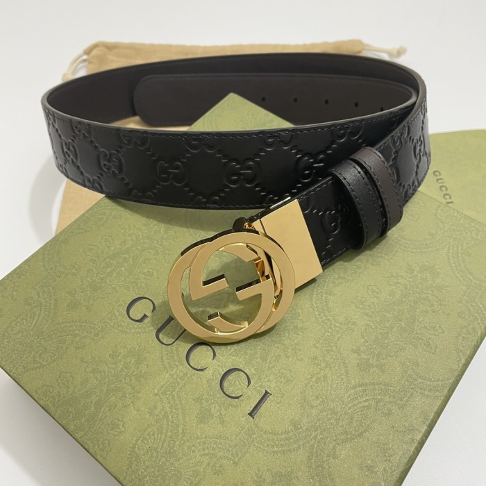 Streetwear  Belt Gucci Signature