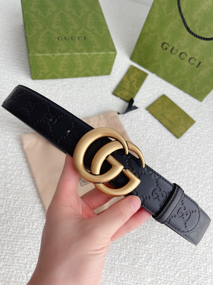 Streetwear  Belt Gucci Signature