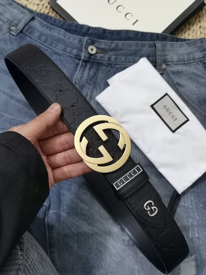  Streetwear  Belt Gucci Signature