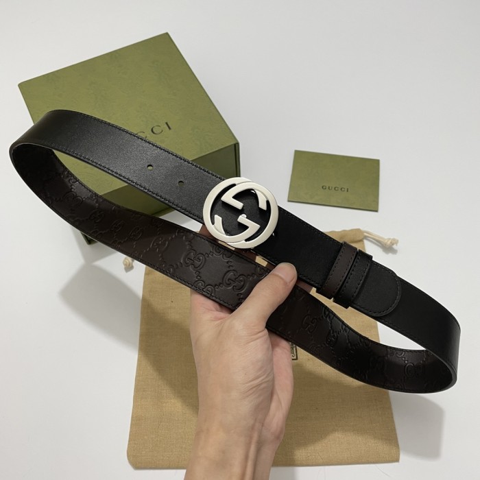 Streetwear  Belt Gucci Signature