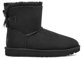 UGG Mini Bailey Bow II Black (Women's)