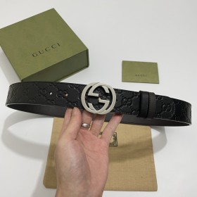 Streetwear  Belt Gucci Signature