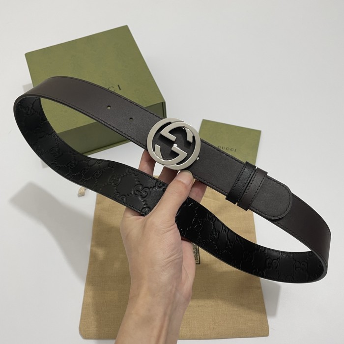 Streetwear  Belt Gucci Signature