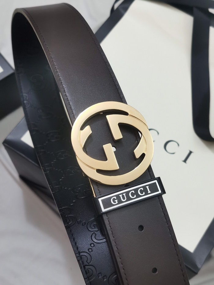 Streetwear  Belt Gucci Signature
