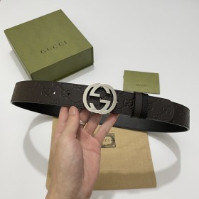 Streetwear  Belt Gucci Signature