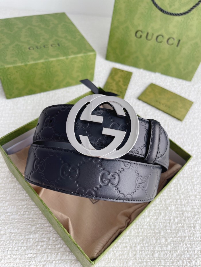 Streetwear  Belt Gucci Signature