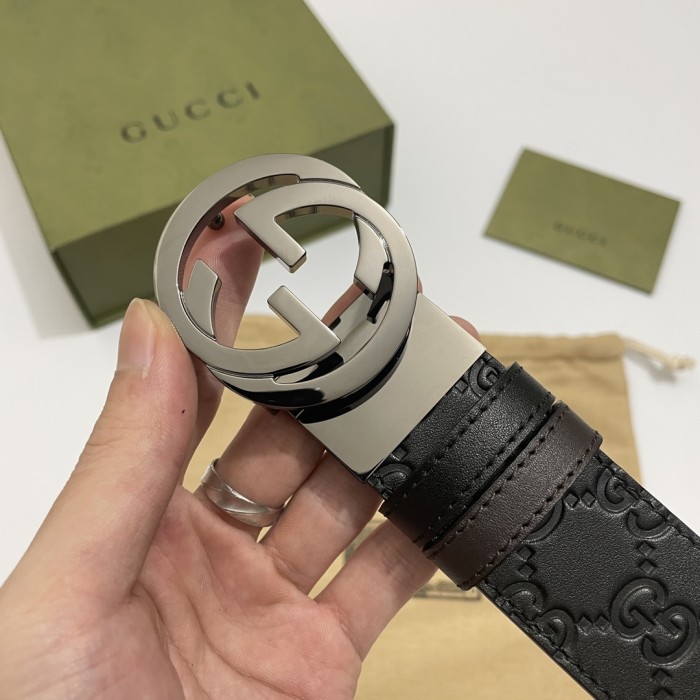 Streetwear  Belt Gucci Signature