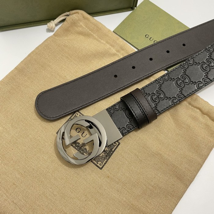 Streetwear  Belt Gucci Signature