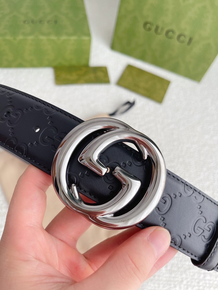 Streetwear  Belt Gucci Signature