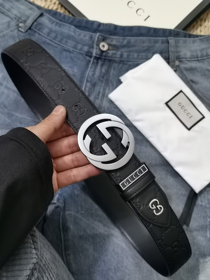 Streetwear  Belt Gucci Signature