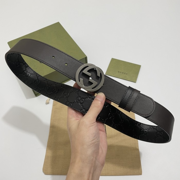 Streetwear  Belt Gucci Signature